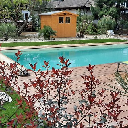 Grande Maison Landaise Avec Piscine Privee, Proche Plage, Pour 8 Personnes A Biscarrosse - Fr-1-319-398 Екстер'єр фото