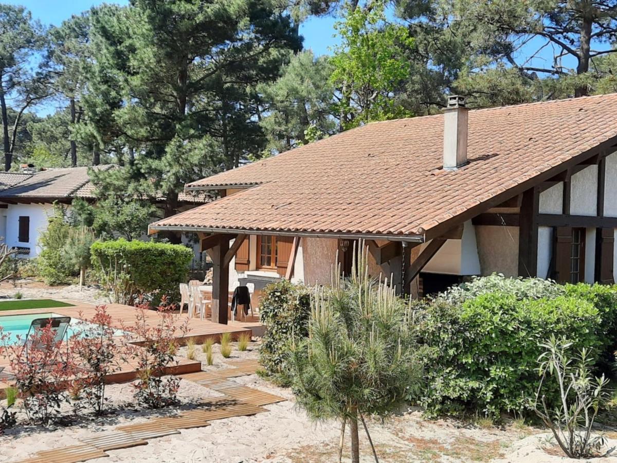 Grande Maison Landaise Avec Piscine Privee, Proche Plage, Pour 8 Personnes A Biscarrosse - Fr-1-319-398 Екстер'єр фото